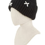 Mini Satin Ribbon Bow Beanie