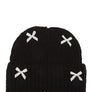 Mini Satin Ribbon Bow Beanie
