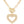 Heart Pendant Toggle Necklce