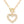 Heart Pendant Toggle Necklce