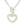 Heart Pendant Toggle Necklce