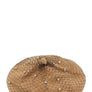 Fishnet with Rhinestone Accent Beret