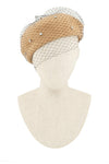 Fishnet with Rhinestone Accent Beret