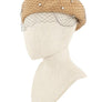 Fishnet with Rhinestone Accent Beret