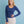 Cotton Long Sleeve Ribbed Henley Top with Buttons