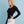 Cotton Long Sleeve Ribbed Henley Top with Buttons
