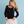 Cotton Long Sleeve Ribbed Henley Top with Buttons