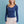 Cotton Long Sleeve Ribbed Henley Top with Buttons