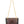 Full Rhinestone Square Bag with Rose Accent