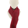 Plain Woolen Fringed Edge Scarf
