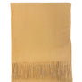 Plain Woolen Fringed Edge Scarf