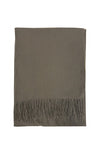 Plain Woolen Fringed Edge Scarf