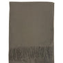 Plain Woolen Fringed Edge Scarf