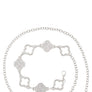Multi Clover Linked Metal Belt