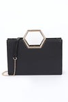 Top Handle Structured Tote Bag