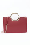 Top Handle Structured Tote Bag