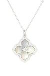 MOP Clover Pendant Necklace