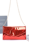 Color Mirror Envelope Clutch Swing Bag