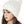 Cuffed Genuine Fur Pom Slouchy Beanie