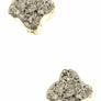 Druzy Clover Stud Earrings