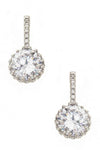 Cubic Zirconia Post Earrings