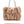 Rhinestone Top Handle Faux Fur Winter Tote Bag