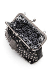 Skull Studded Convertible Shoulder Bag