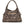 Metallic Snake Crystal Studded Shoulder Bag