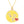 Gold Dip Kisses Emoji Pendant Necklace