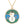 Snowman Enamel Pendant Necklace