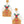 Beaded Xmas Ginger Bread House Iconic Earrings