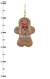 Ginger Bread Cookie Holiday Earrings