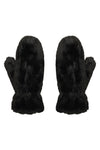 Faux Fur Mitten Gloves