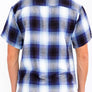 Mens Plaid Short Sleeve Flannel