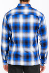 Mens Plaid Long Sleeve Flannel