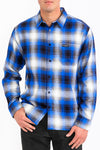 Mens Plaid Long Sleeve Flannel