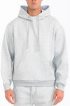 Mens Solid Tech  Fleece Hoodie