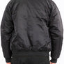 Mens Polyester Windbreaker Winter Bomber Jacket