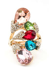 Crystal Iconic Stretch Ring