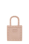 V Buckle Mini Jelly Handle Bag