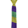 Marde Gras Stone Pave Neck Tie