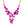 Pebble Acrylic Statement Necklace Set