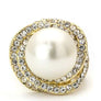 Pearl & Crystals Stretch Ring