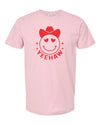 Yeehaw Smiley Heart Valentine Graphic Tee