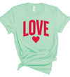 Love Heart Graphic Tee