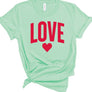 Love Heart Graphic Tee