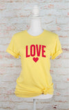 Love Heart Graphic Tee