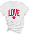 Love Heart Graphic Tee