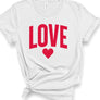 Love Heart Graphic Tee