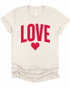 Love Heart Graphic Tee